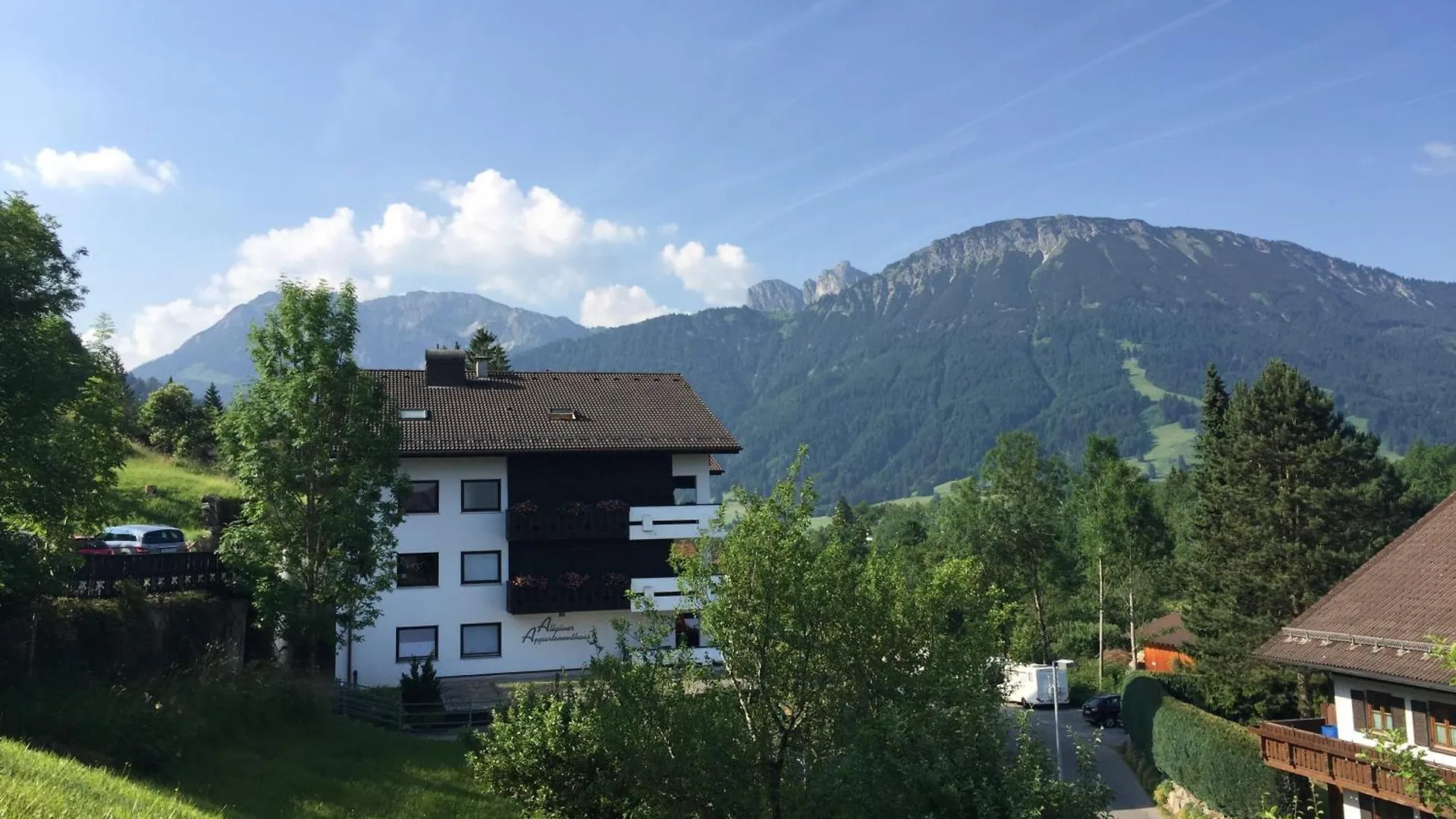 Allgaeu Appartementhaus Appartement Allgaeu 08 بفرونتن
